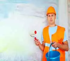 Pintor em Uberlândia com andaime